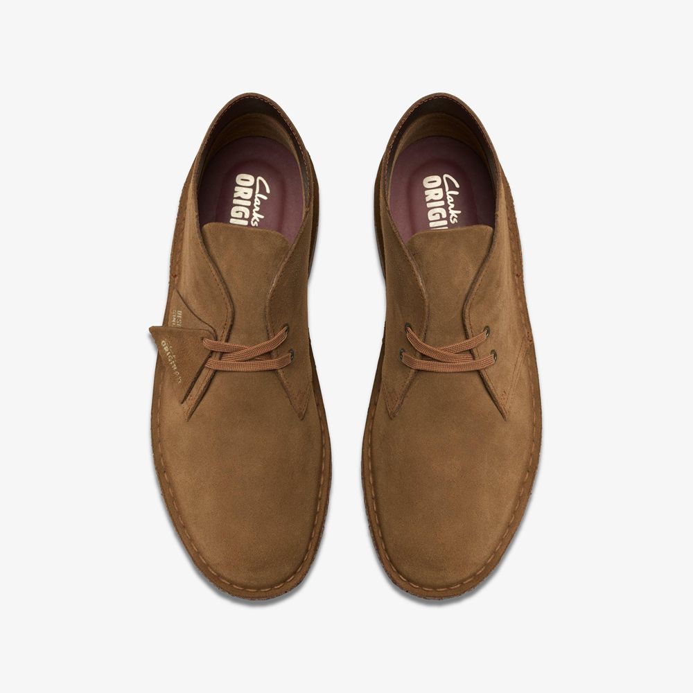 Brown Clarks Men's Desert Boots | 869KFPRUS