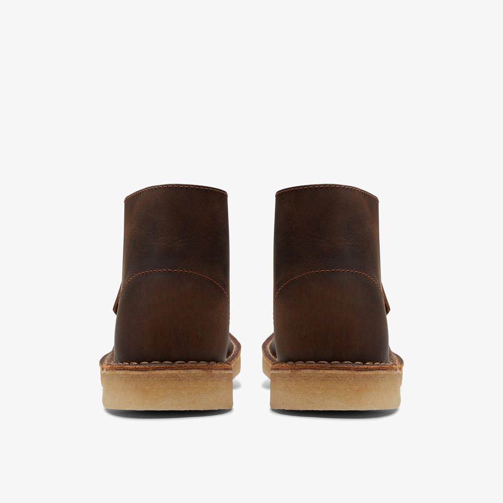 Brown Clarks Women's Desert Boots | 481BDKSUM