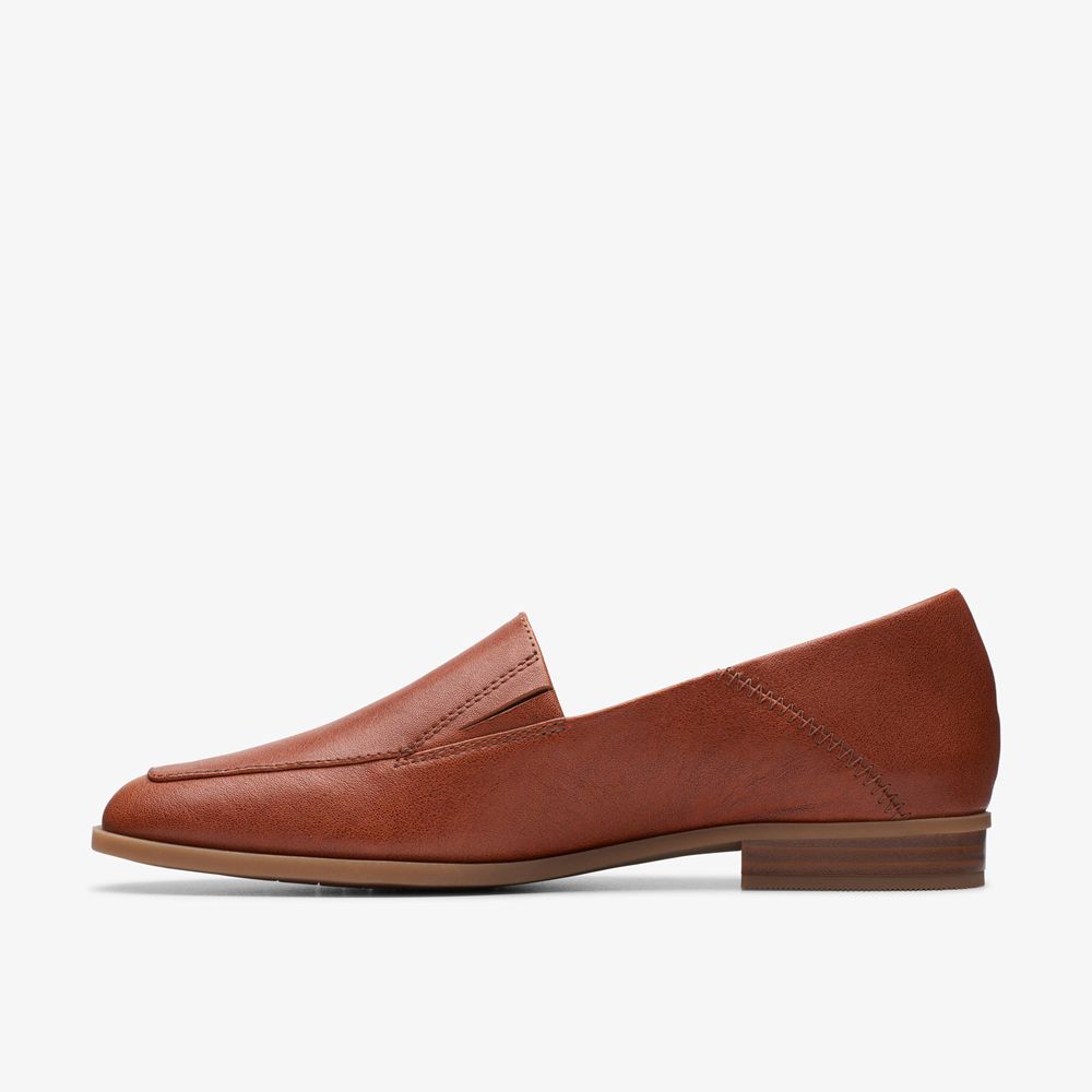 Brown Clarks Women's Sarafyna Freva Loafers | 792LYRZOM