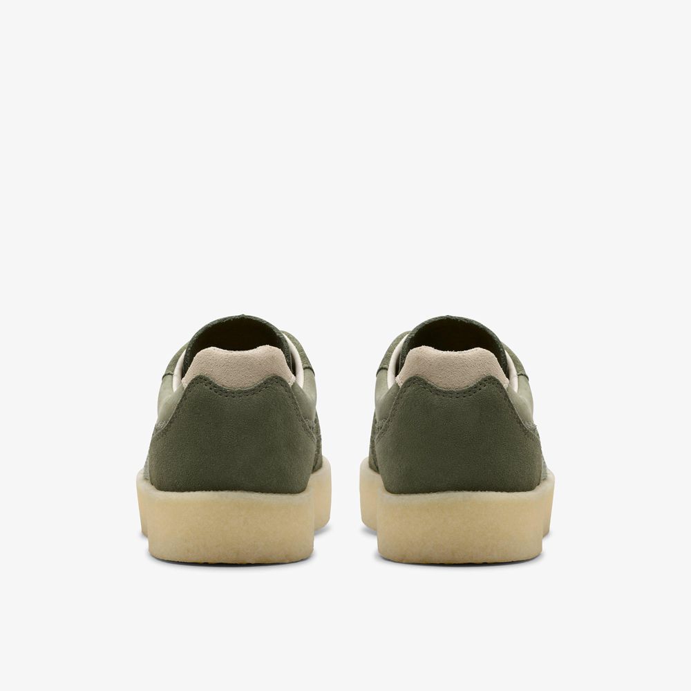 Green Clarks Women's Tor 80 Sneakers | 690OPFGAI