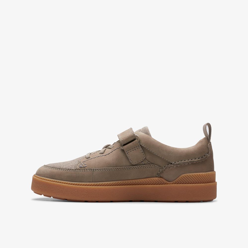 Grey Clarks Kids Somerset Tor Sneakers | 049FGYZMV