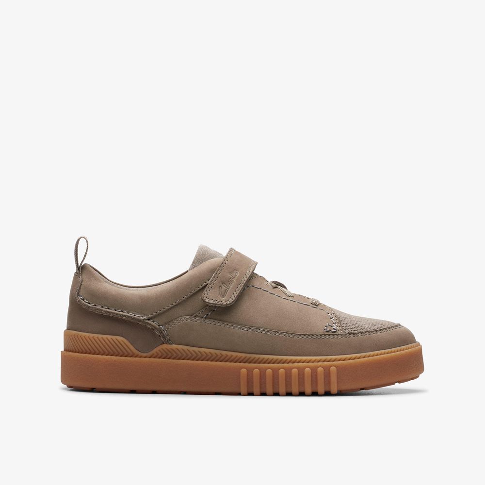 Grey Clarks Kids Somerset Tor Sneakers | 049FGYZMV