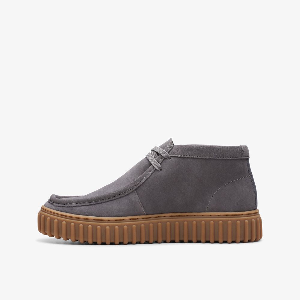 Grey Clarks Kids Torhill Boots | 701QBATYU