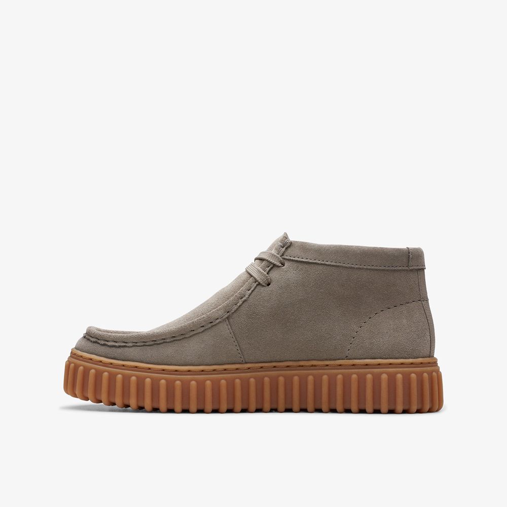 Grey Clarks Kids Torhill Boots | 782KWJYFR