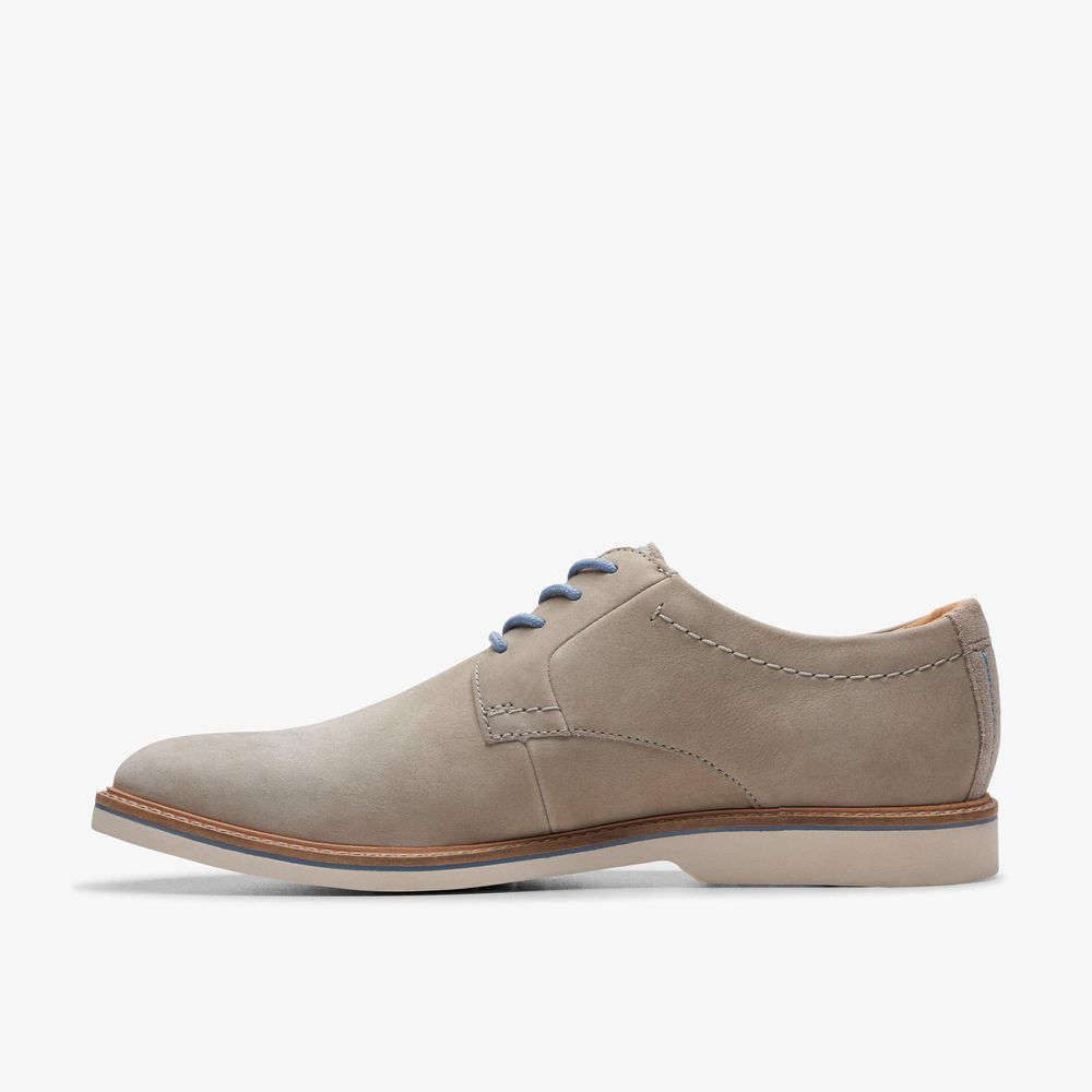 Grey Clarks Men's Atticus Lt Lace Oxfords | 653RSHFKO