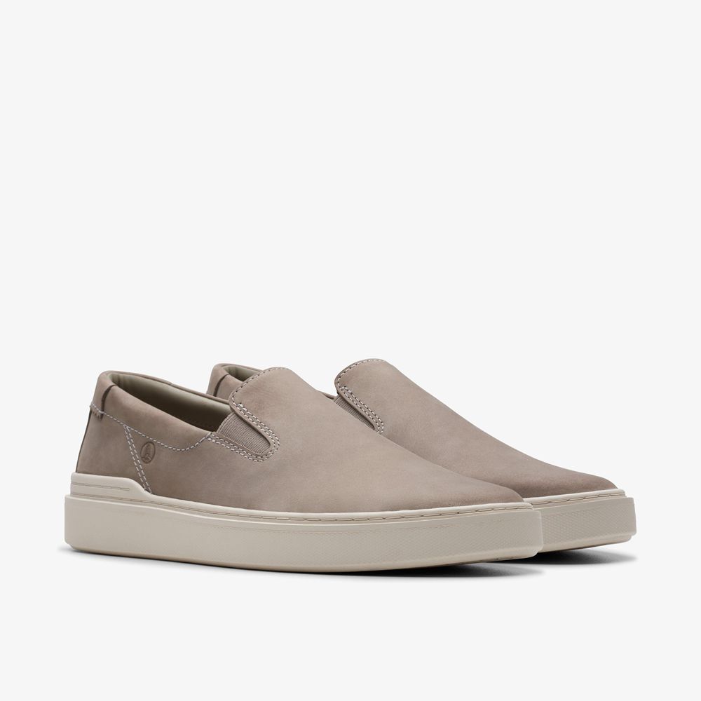 Grey Clarks Men's Craft Swift Go Sneakers | 954MIVQLC