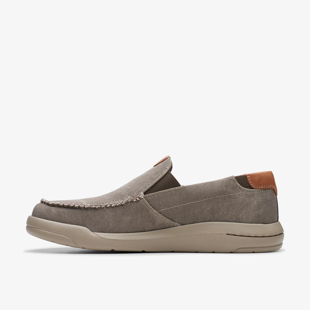 Grey Clarks Men's Driftlite Step Boat Shoes | 871DWKBIO