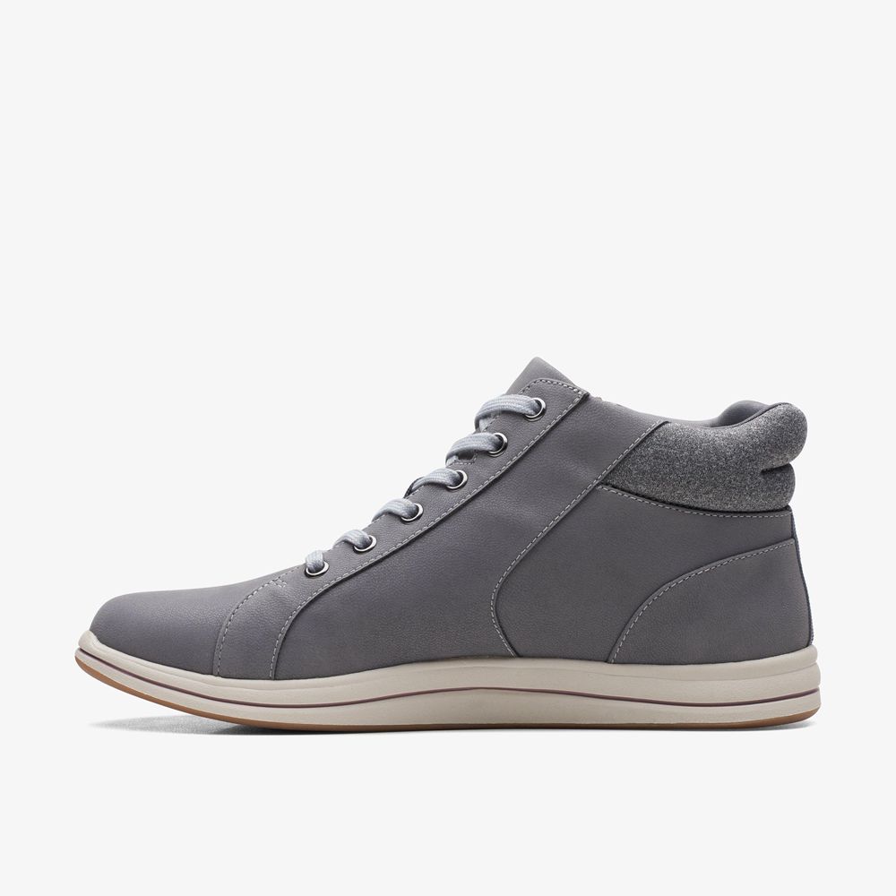 Grey Clarks Women's Breeze Glide Boots | 698OGJZWQ