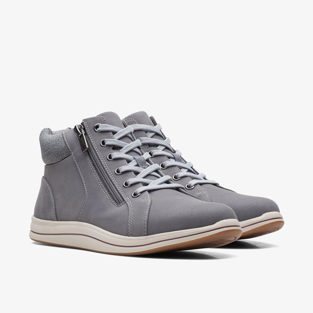 Grey Clarks Women's Breeze Glide Boots | 698OGJZWQ