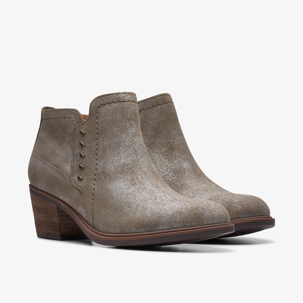 Grey Clarks Women's Neva Lo Boots | 498KZTWEU