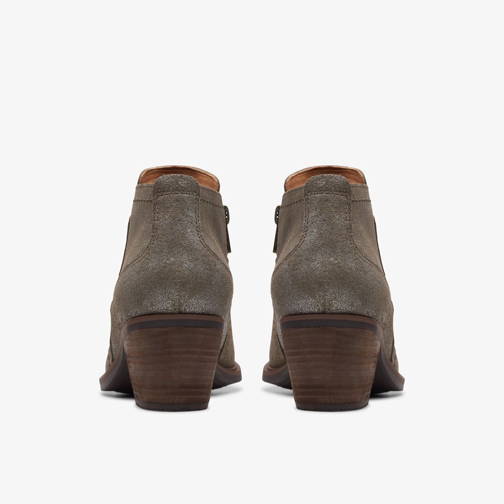 Grey Clarks Women's Neva Lo Boots | 498KZTWEU