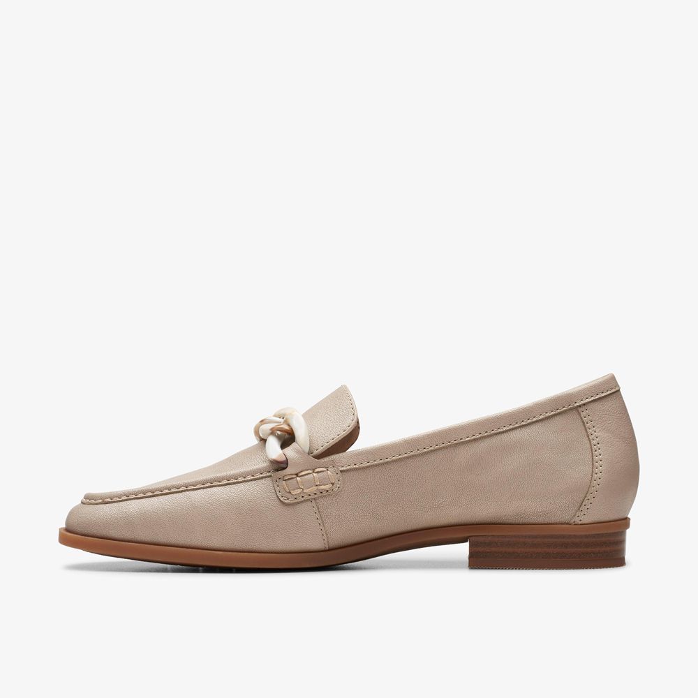 Grey Clarks Women's Sarafyna Iris Loafers | 832ZPWSKY