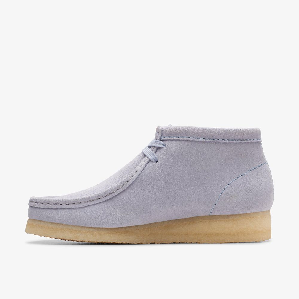 Grey Clarks Women's Wallabee Boots | 402VYCDAO