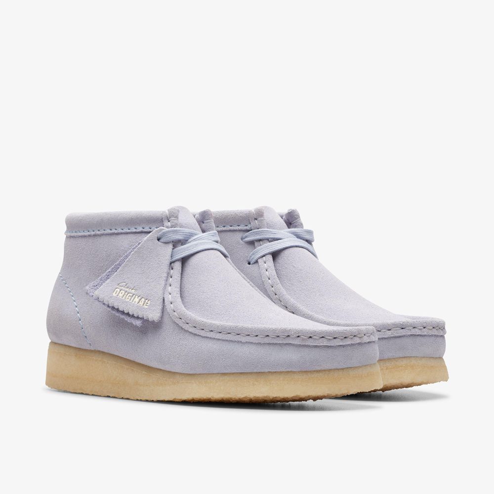 Grey Clarks Women's Wallabee Boots | 402VYCDAO