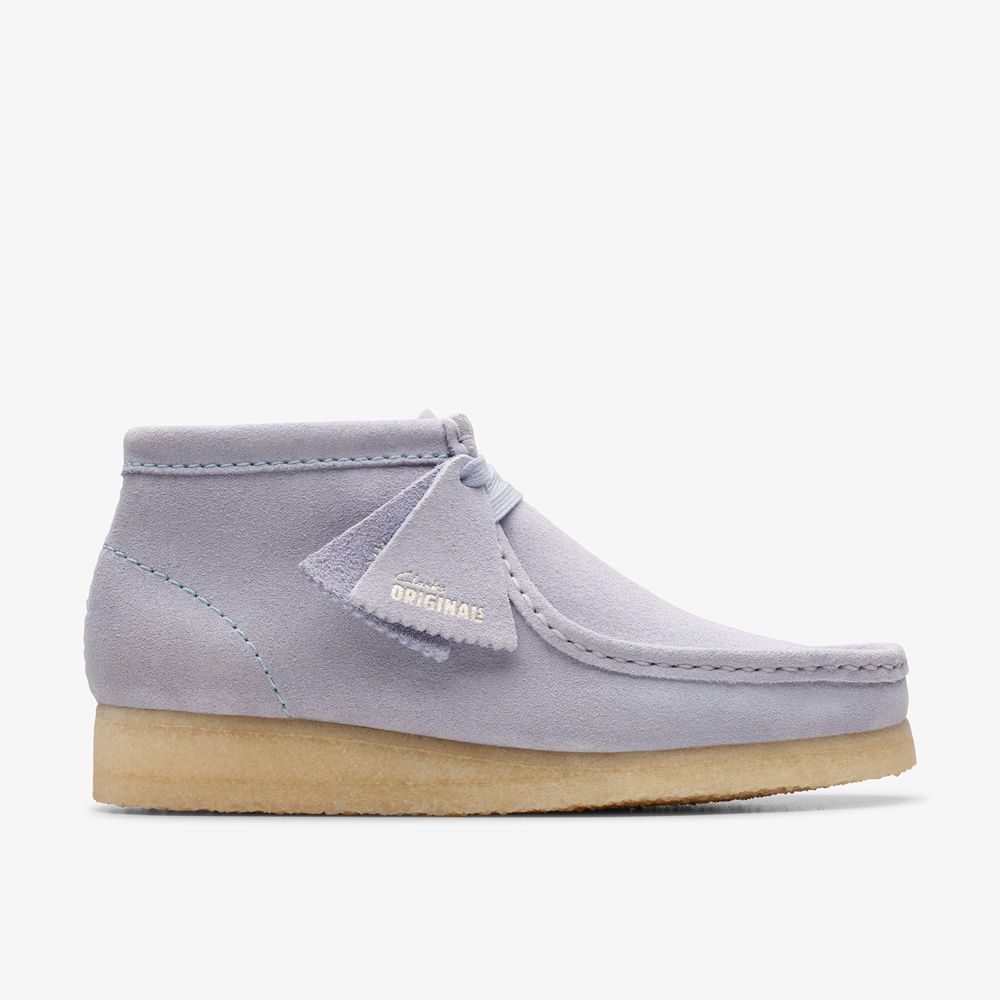 Grey Clarks Women\'s Wallabee Boots | 402VYCDAO