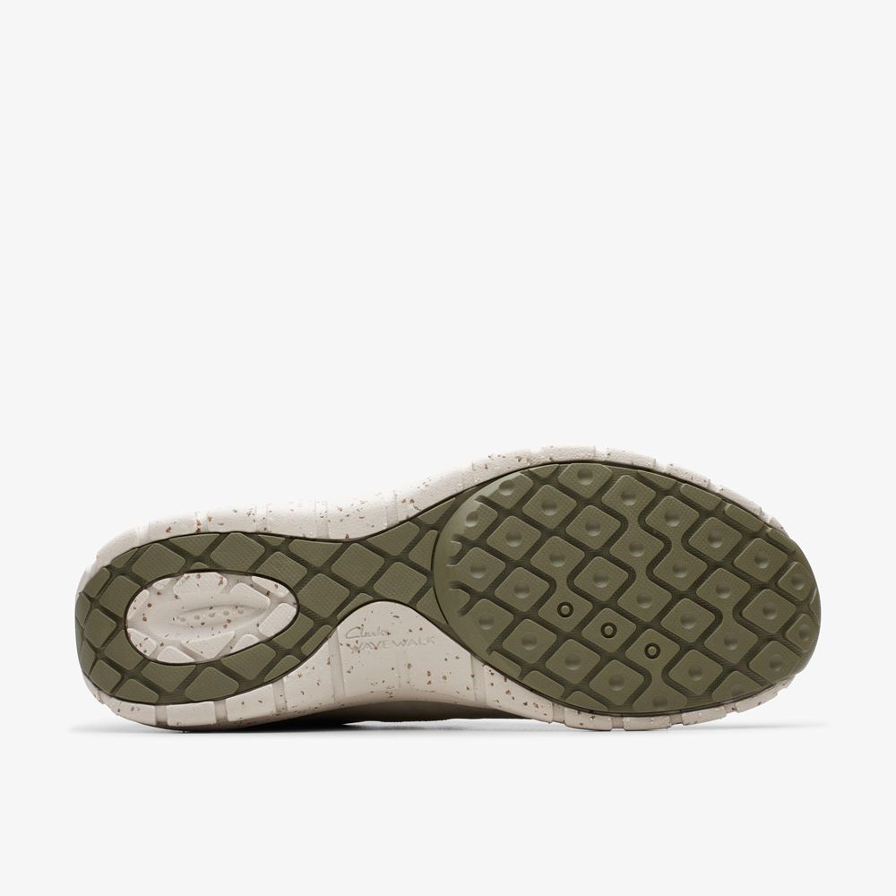 Grey Clarks Women's Wave Range Sneakers | 350FJWGZP