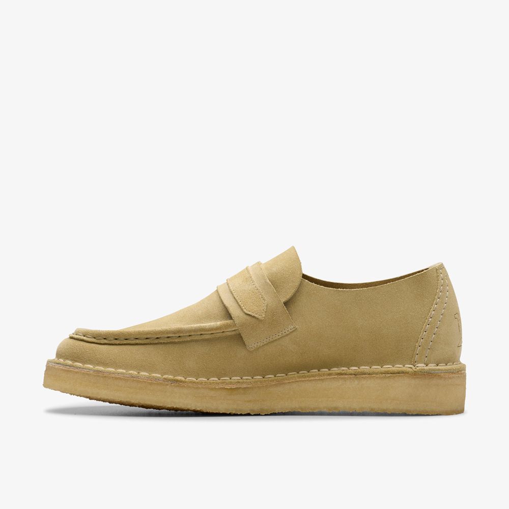 Khaki Clarks Men's Nomad Loafer Loafers | 654XCQIVF