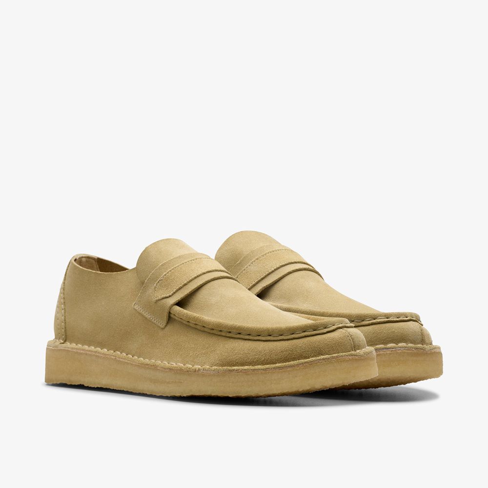 Khaki Clarks Men's Nomad Loafer Loafers | 654XCQIVF