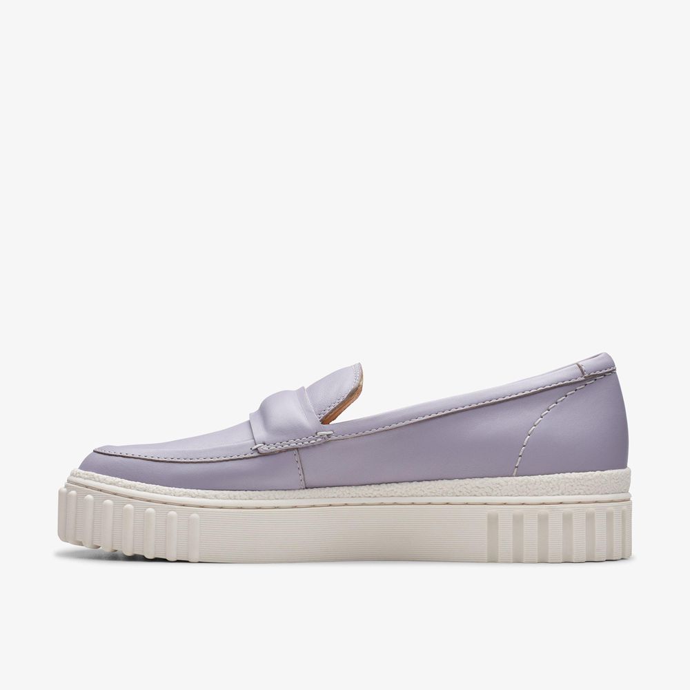 Purple Clarks Women's Mayhill Cove Loafers | 765COPVJB