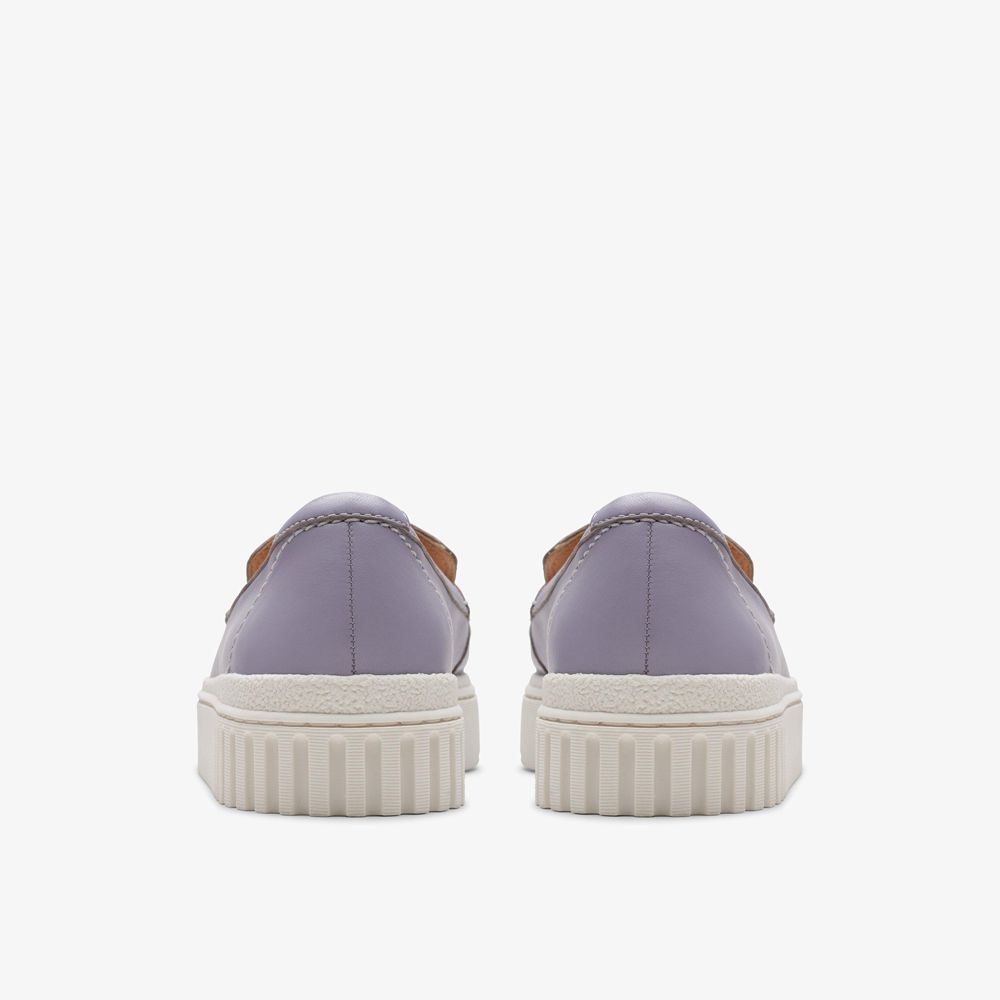 Purple Clarks Women's Mayhill Cove Loafers | 765COPVJB