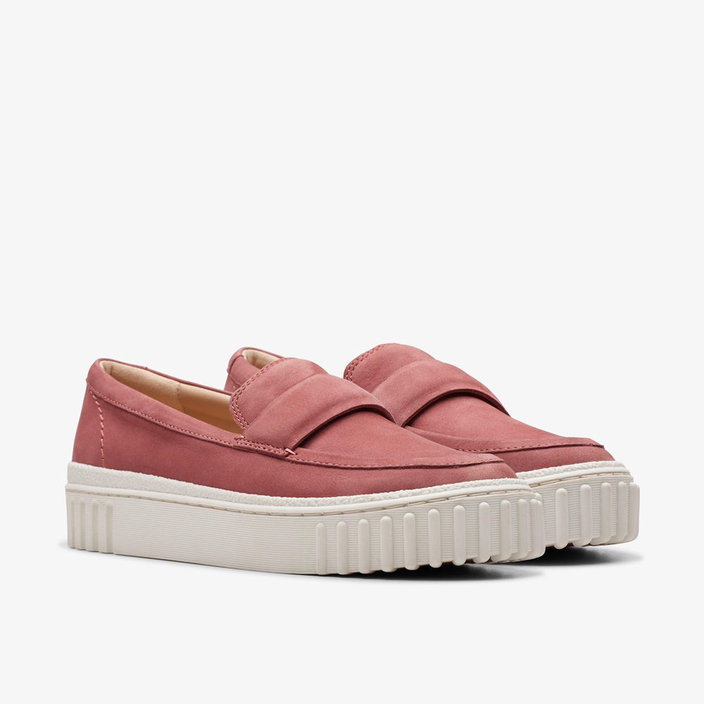 Rose Clarks Women's Mayhill Cove Loafers | 704PTARJZ