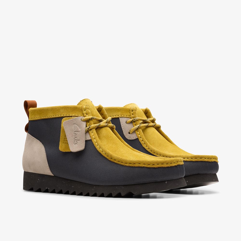 Yellow Clarks Men's Wallabee2 Ftre Boots | 935FUNJXI